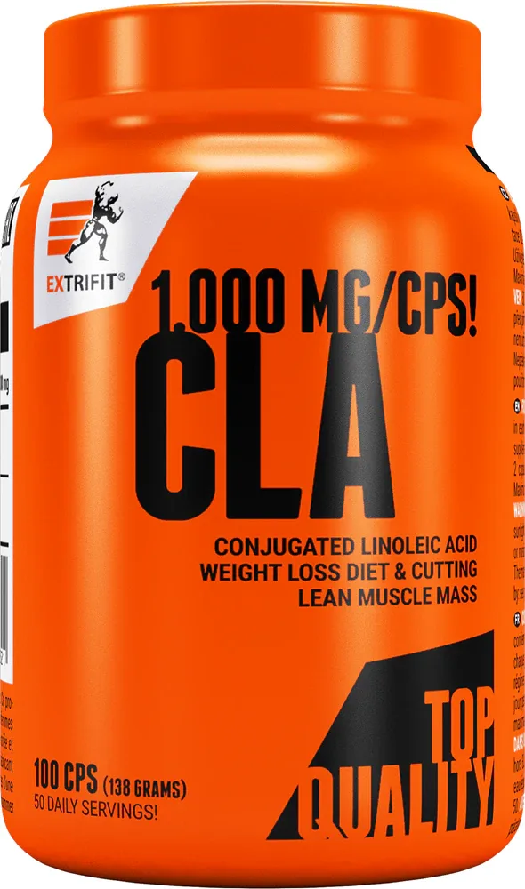 Добавка для контроля веса Extrifit CLA 1000 mg в капсулах, для спортсменов, 138 г