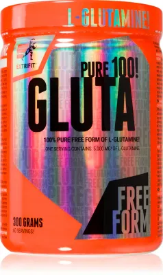 L-глутамин Extrifit Gluta Pure в порошке, для спортсменов, 300 г