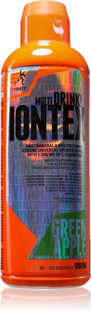 Концентрат для спортивного напитка Extrifit Multi Drink Iontex с витаминами и минералами, 1000 мл