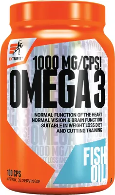 Омега-3 Extrifit Omega 3 в капсулах, рыбий жир, с витамином E, 166 г