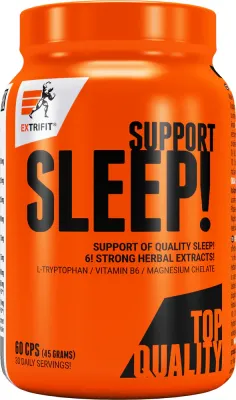 Комплекс для сна Extrifit Sleep Support с растительными экстрактами, с витамином B6 и магнием, 45 г