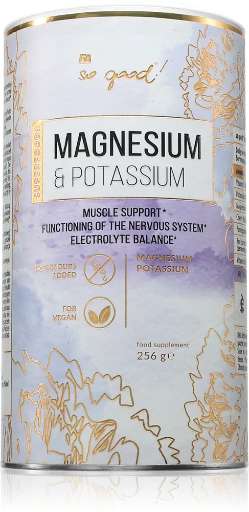Магний и калий Fitness authority so good! Magnesium Potassium в порошке, 256 г
