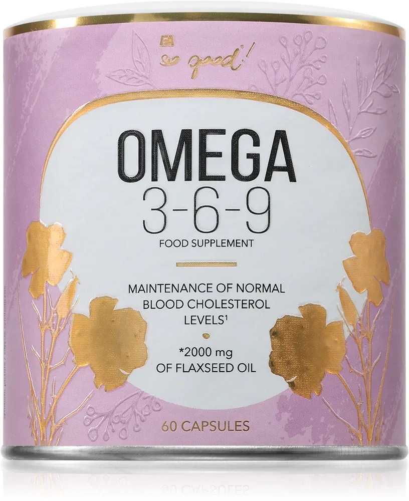Жирные кислоты в капсулах Fitness authority so good! Omega 3-6-9, 60 шт