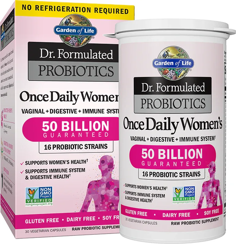 Пробиотики для женщин Garden of Life Dr. Formulated Probiotics Once Daily Women's одна капсула в день, 30 шт