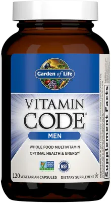 Мультивитамины для мужчин Garden of Life Vitamin Code Men с антиоксидантами, 120 капсул