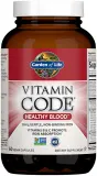 Комплекс с железом Garden of Life Vitamin Code RAW Healthy Blood в капсулах, с витаминами B и C, 60 капс — фото 1