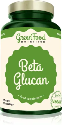 Добавка пищевая GreenFood Nutrition Beta Glucan с бета-глюканами вёшенки, в капсулах, 100 г
