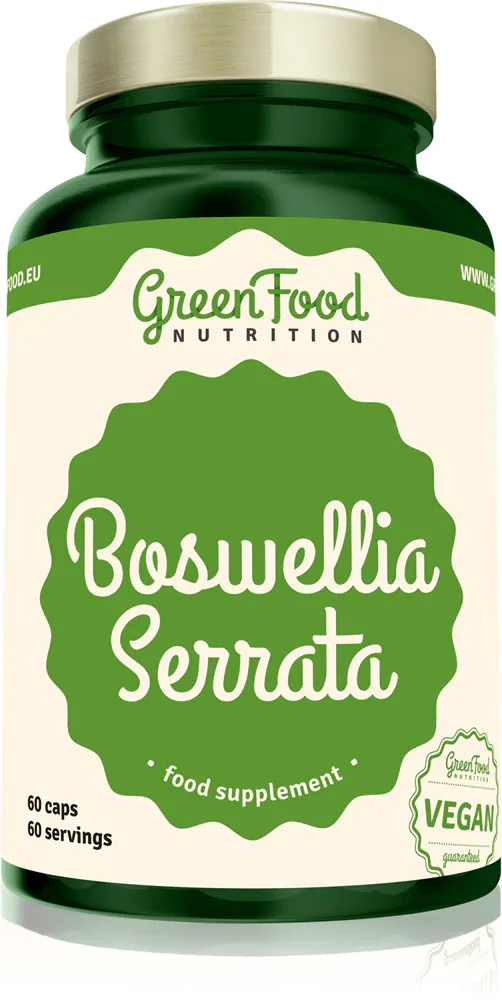 Добавка пищевая GreenFood Nutrition Boswellia Serrata для суставов, в капсулах, 88 г