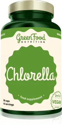 Добавка пищевая GreenFood Nutrition Chlorella с водорослью хлореллой, 100 г