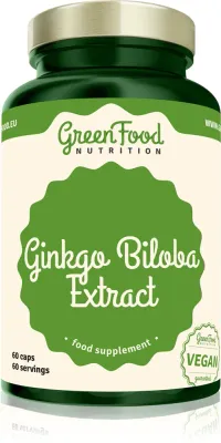 Добавка пищевая GreenFood Nutrition Ginkgo Biloba Extract с экстрактом гинкго билоба, в капсулах, 84 г