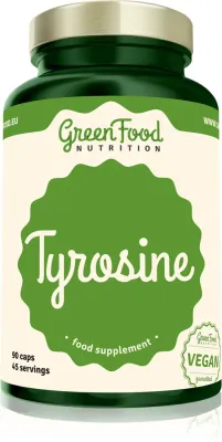 Добавка пищевая GreenFood Nutrition Tyrosine с аминокислотой L-тирозином, 90 г
