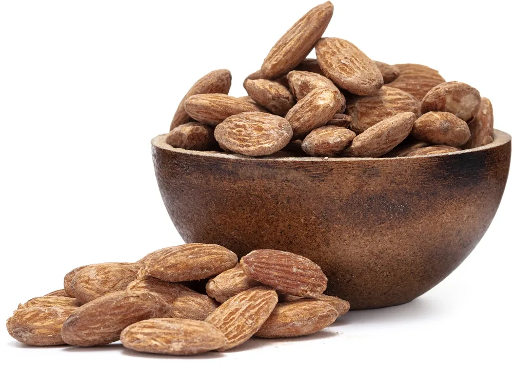 Миндаль обжаренный солёный Grizly Natural Roasted Salted Almonds натуральный, 500 г