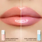 Блеск для губ GUERLAIN KissKiss Bee Glow Plump с эффектом объёма, с аппликатором-ложечкой, 9,5 мл, оттенок 200 Cool Glow — фото 6