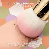 Пудра компактная GUERLAIN Meteorites Compact Mattifying Powder матирующая, на 4 оттенка, 8,5 г, оттенок 02 Cool Rosé — фото 5