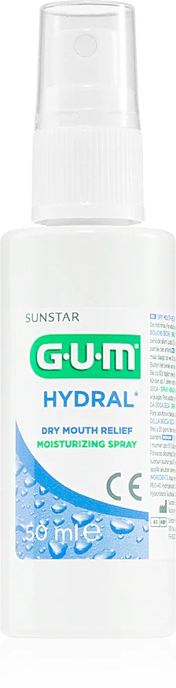 Спрей для полости рта G.U.M Hydral увлажняющий, при сухости во рту, 50 мл