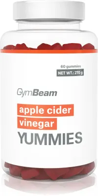 Яблочный уксус GymBeam Apple Cider Vinegar Yummies, жевательные пастилки, с витамином C и хромом, 270 г