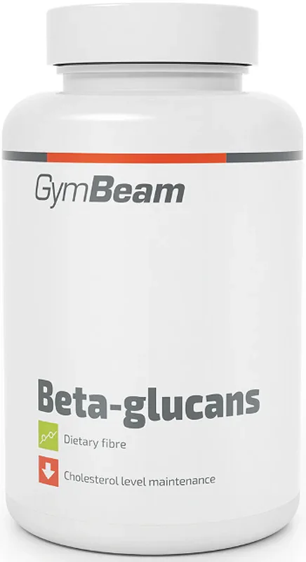 Бета-глюканы GymBeam Beta-Glucans в капсулах, из пивных дрожжей, 100 г