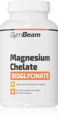 Магний в капсулах GymBeam Magnesium Chelate Bisglycinate хелатная форма, для мышц и нервной системы
