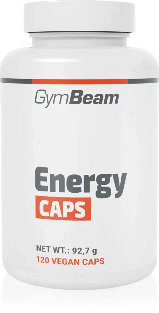 Энергетический комплекс GymBeam Energy Caps в капсулах, с кофеином и гуараной, 128 г