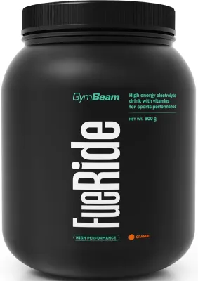Изотонический напиток GymBeam FueRide в порошке, с витаминами и электролитами, апельсин, 800 г