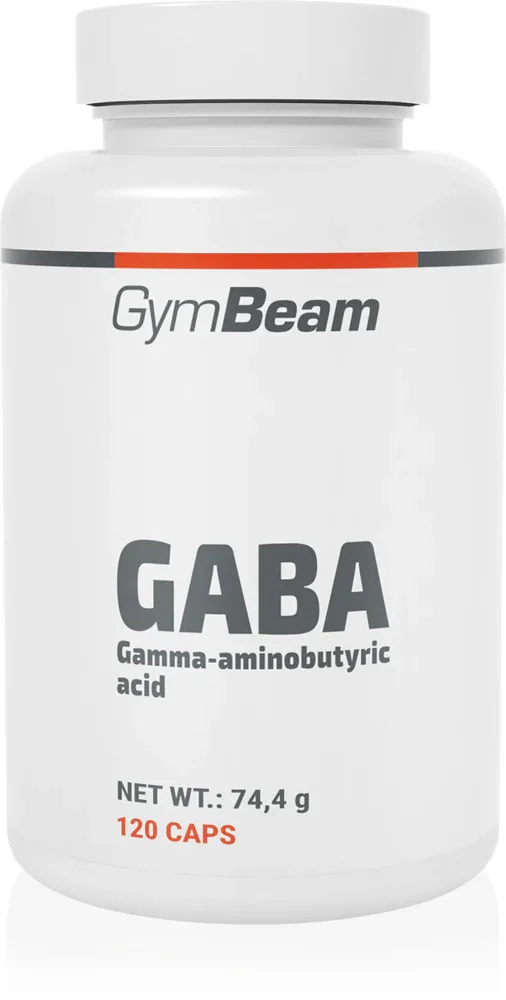 Гамма-аминомасляная кислота в капсулах GymBeam GABA для сна и концентрации, 74,4 г