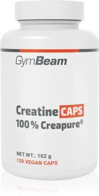 Креатин моногидрат GymBeam Creatine Caps Creapure, в капсулах, нейтральный вкус, 102 г