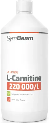 Л-карнитин GymBeam L-Carnitine 220 000 mg/l жидкий концентрат, апельсин
