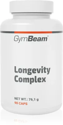 Комплекс для жизненного тонуса GymBeam Longevity Complex, в капсулах, с ресвератролом и коэнзимом Q10, 76,1 г