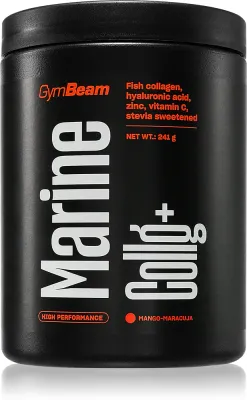 Коллаген GymBeam Marine Collg+ морской, в порошке, манго, 241 г smak Mango Maracuja
