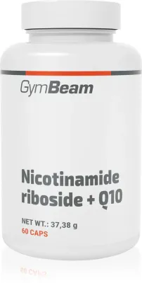 Никотинамид рибозид GymBeam Nicotinamide Riboside + Q10, в капсулах, с коэнзимом Q10, 37,38 г