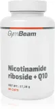 Никотинамид рибозид GymBeam Nicotinamide Riboside + Q10, в капсулах, с коэнзимом Q10, 37,38 г — фото 1