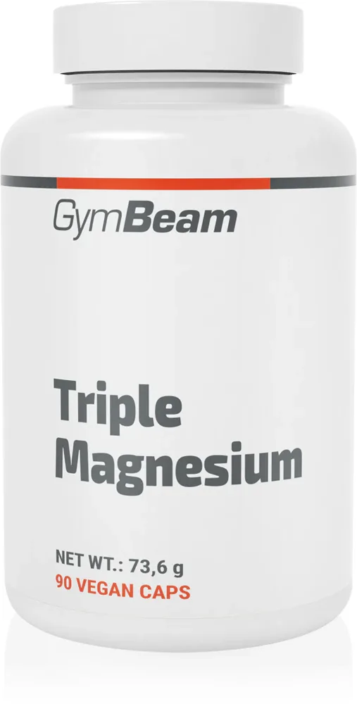 Магний GymBeam Triple Magnesium в капсулах, 3 формы магния, 73,6 г