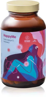 Добавка к пище Health Labs Care HappyMe с адаптогенами, бетаином и магнием, 120 капсул