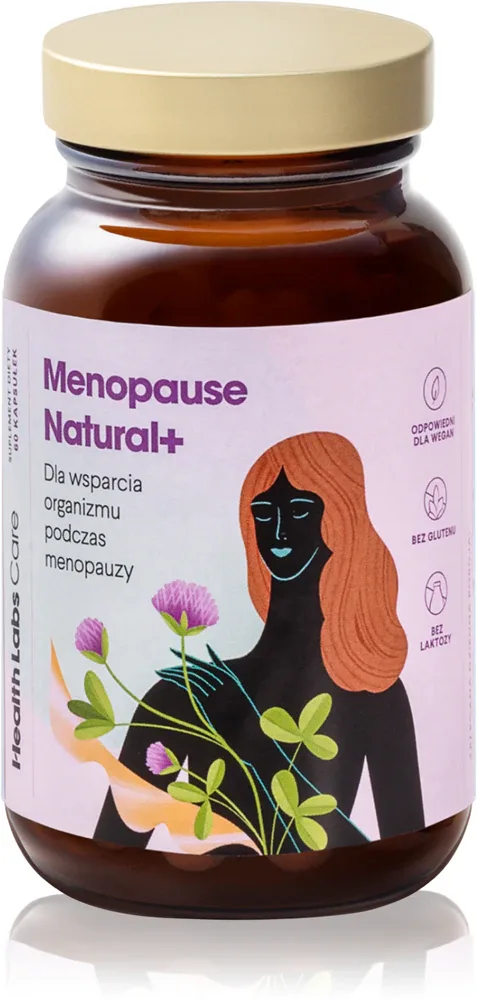 Добавка к пище Health Labs Care Menopause Natural+ с фитоэстрогенами, в капсулах, 60 шт