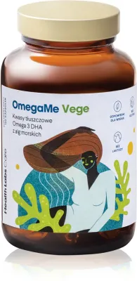Добавка к пище Health Labs Care OmegaMe Vege с DHA из микроводорослей, растительная, 60 капсул
