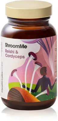 Добавка к пище Health Labs Care ShroomMe Reishi Cordyceps порошок из экстрактов грибов, 45,54 г