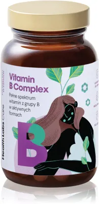 Добавка к пище Health Labs Care Vitamin B Complex с витаминами группы B, в капсулах, 60 шт