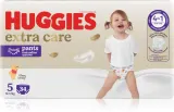 Трусики-подгузники Huggies Extra Care Pants Size 5 одноразовые, дышащие, высокая впитываемость, 34 шт 12 - 17 кг — фото 1
