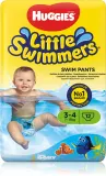 Подгузники для плавания Huggies Little Swimmers 3-4 одноразовые, для детей 7-15 кг, 12 шт 7-15 кг — фото 1