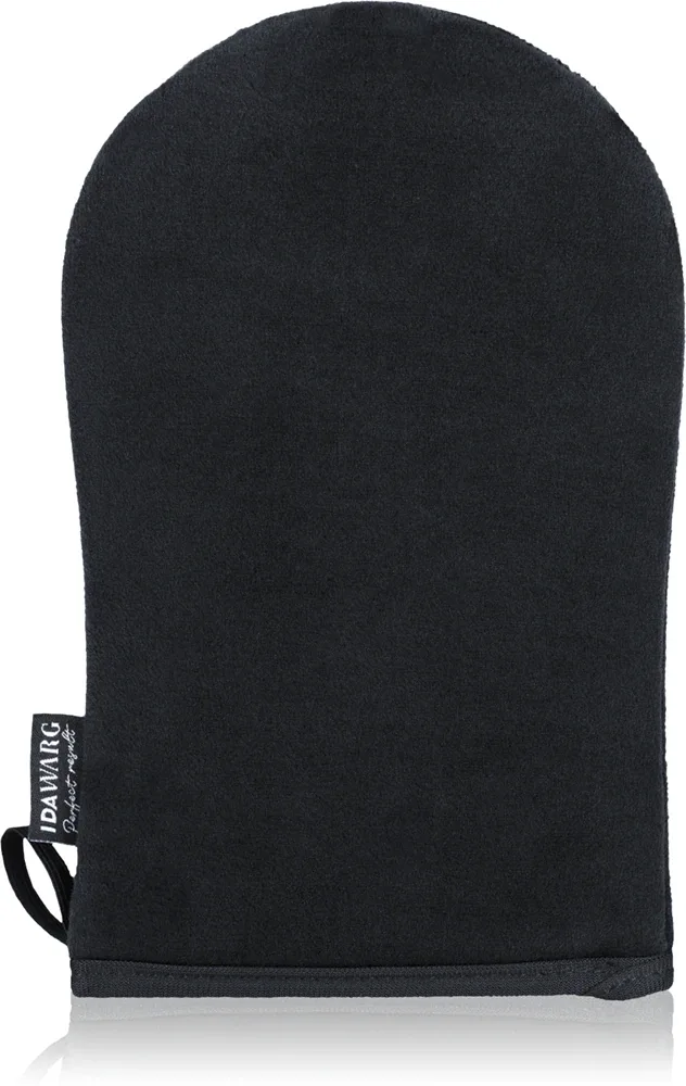 Рукавица для нанесения автозагара IDA WARG Beauty Luxurious Tanning Mitt чёрная, 1 шт