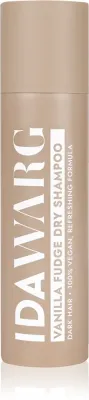 Сухой шампунь IDA WARG Beauty Moisture Vanilla Fudge для тёмных волос, придаёт объём, 150 мл