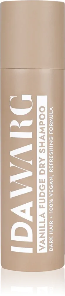 Сухой шампунь IDA WARG Beauty Moisture Vanilla Fudge для тёмных волос, придаёт объём, 150 мл
