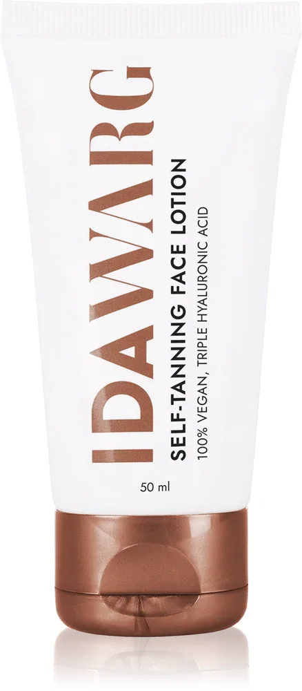 Автозагар-молочко для лица IDA WARG Beauty Self-Tanning Face Lotion для чувствительной кожи, 50 мл bezzapachowy