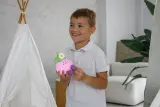 Ночник детский innoGIO GIOeggplant силиконовый, с пультом и сенсорным управлением, 1 шт — фото 3