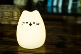Детский ночник innoGIO GIOKitty Midi силиконовый, 7 цветов свечения, 1 шт — фото 3