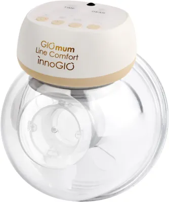 Молокоотсос электрический innoGIO GIOmum Line Comfort Single GIO-357I беспроводной, с пультом, 1 шт