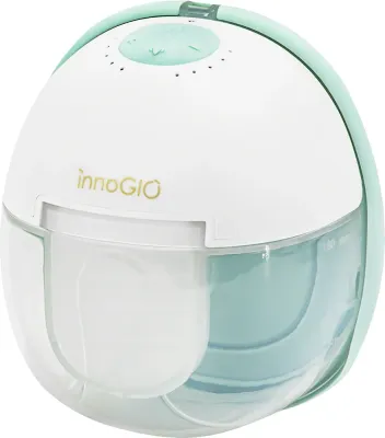 Молокоотсос электрический innoGIO GIOmum Line Premium Warm Single с массажной вкладкой и ЖК-дисплеем, 1 шт