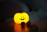 Ночник детский innoGIO GIOpumpkin силиконовый, с пультом и сенсорным управлением, 1 шт — фото 3