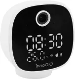 Няня электронная innoGIO GIOSafety Smart Clock видео и аудио, с ночным режимом, 1 шт — фото 1
