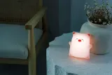 Ночник-проектор детский innoGIO GIOsleepy PIGGY силиконовый, со световой проекцией, 1 шт — фото 2